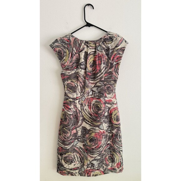Boden Limited Edition Floral Print Shift Dress Women Size 2 Cap Sleeve Summer - Picture 2 of 9